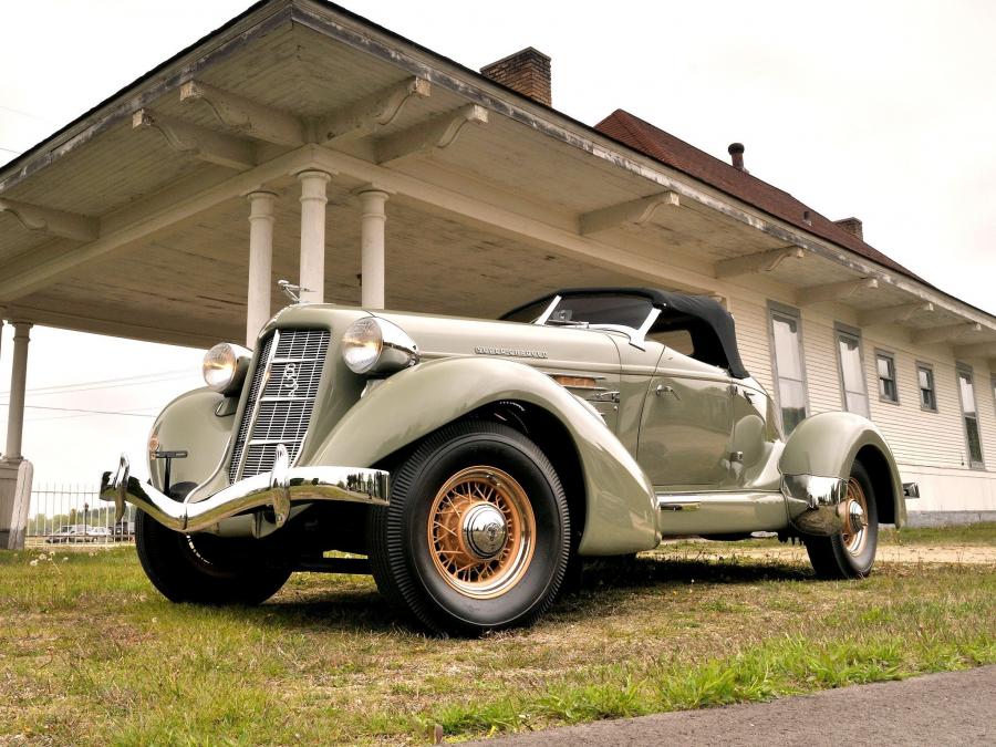  Auburn 852 SC Dual Ratio Speedster 1936 года  (фото 3 из 48)